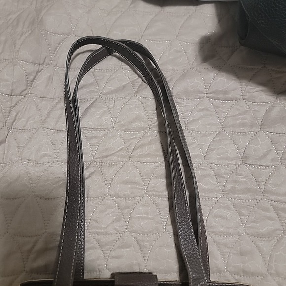 Liz Claiborne Embroidered Raffia/Palm Handbag/Purse - Picture 3 of 8